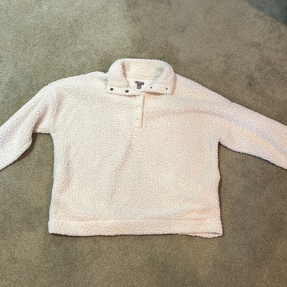 Comfy fuzzy pull over